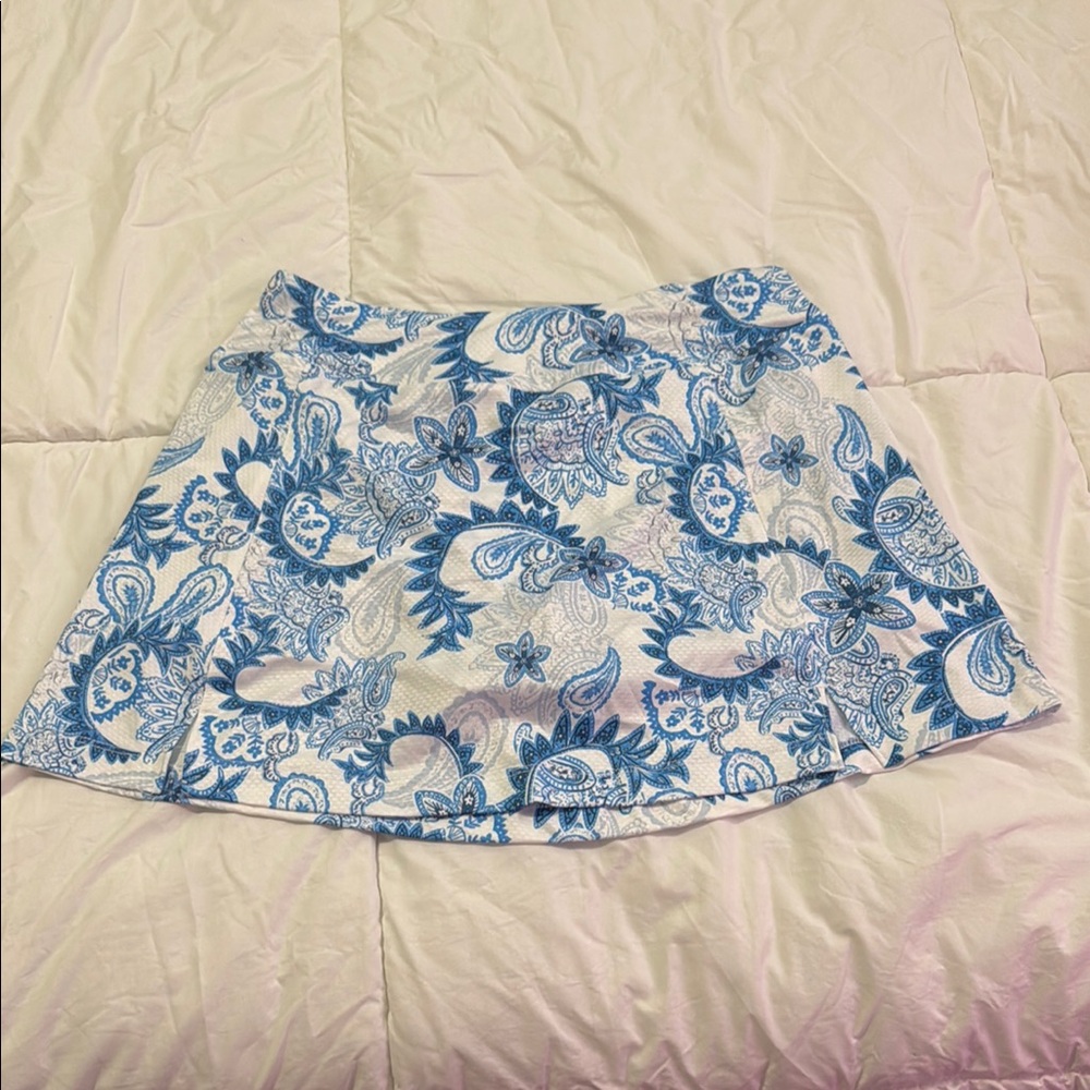 Lilly Pulitzer inspired tennis skirt